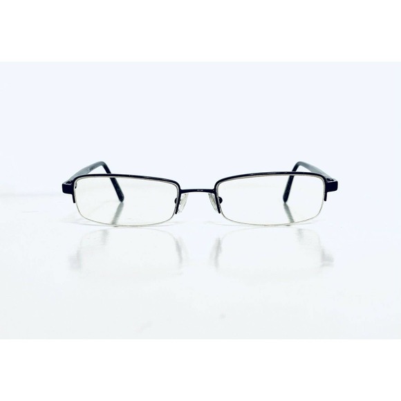 Prada Black Metal Rectangular Glasses - Picture 2 of 12
